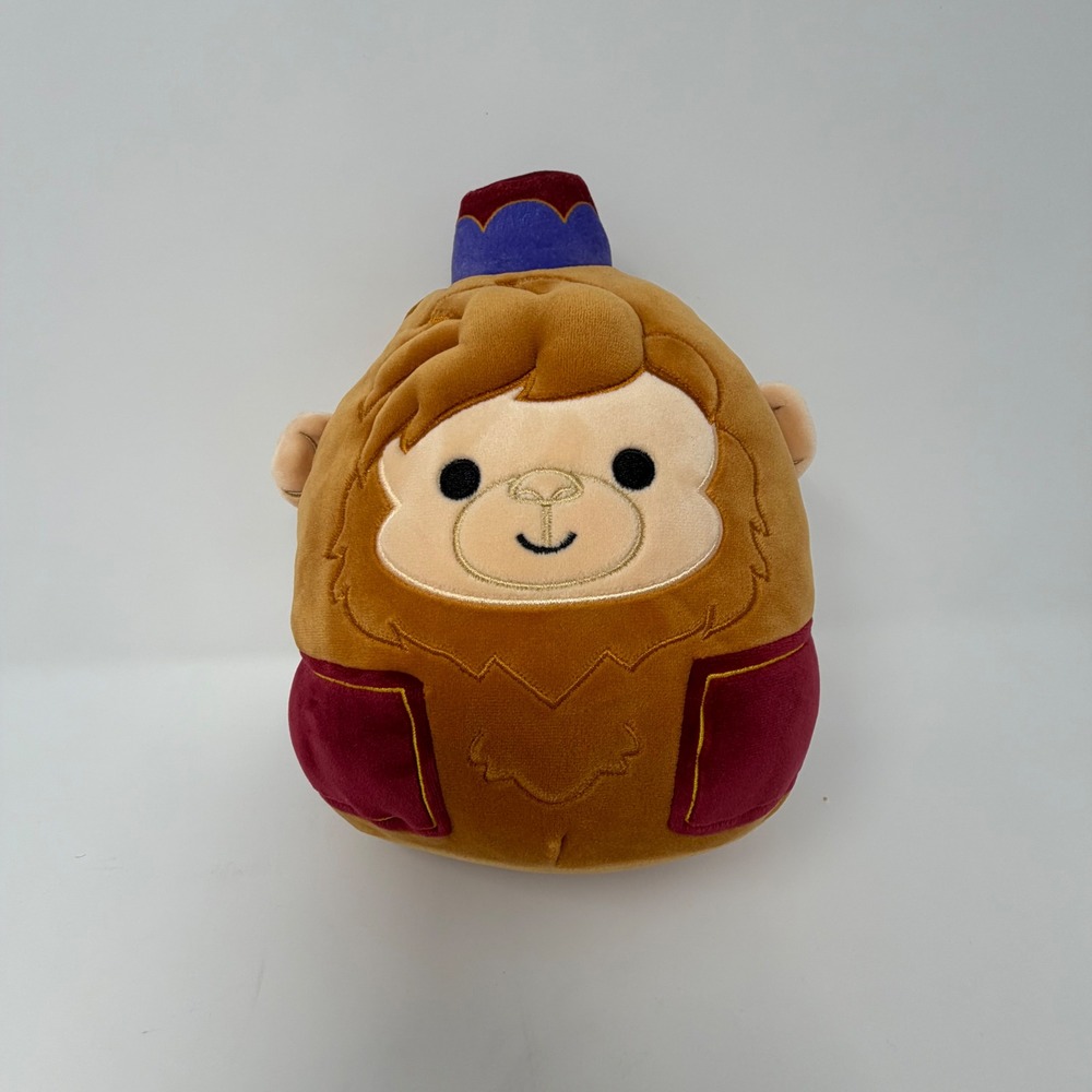 Squishmallows Disney Aladdin Abu Monkey 8 Inch Brown Plush Stuffed Animal Toy